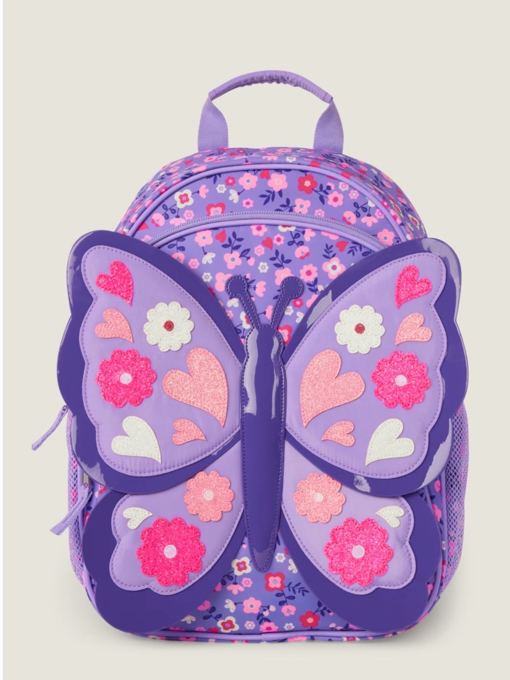 Gymboree Girls Glitter Butterfly Backpack -